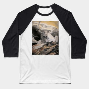 William Blake - Death on a Pale Horse, c.1800 Baseball T-Shirt